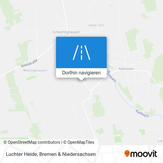 Luchter Heide Karte