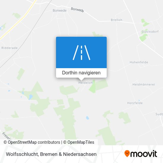 Wolfsschlucht Karte
