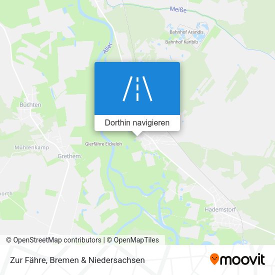 Zur Fähre Karte
