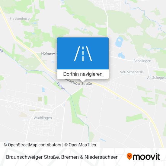 Braunschweiger Straße Karte