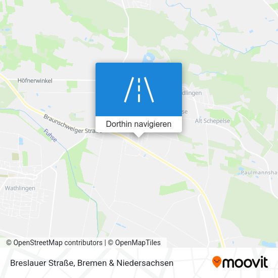 Breslauer Straße Karte