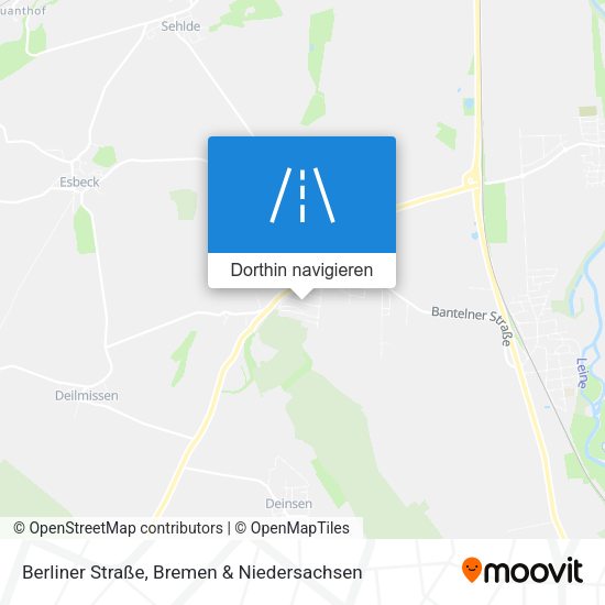 Berliner Straße Karte