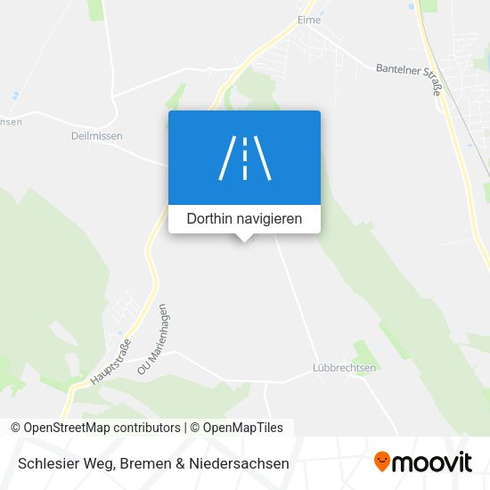 Schlesier Weg Karte