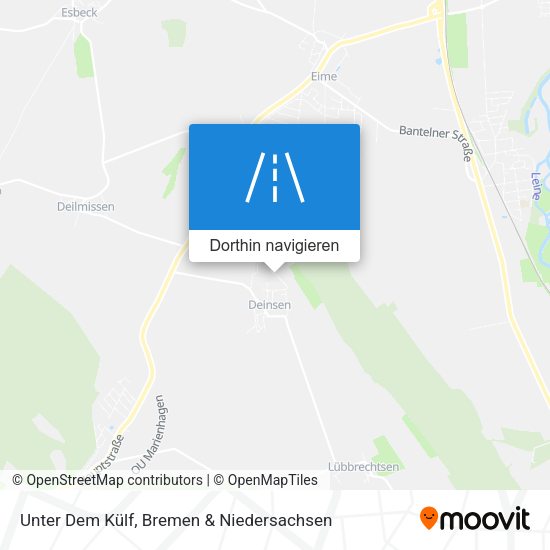 Unter Dem Külf Karte