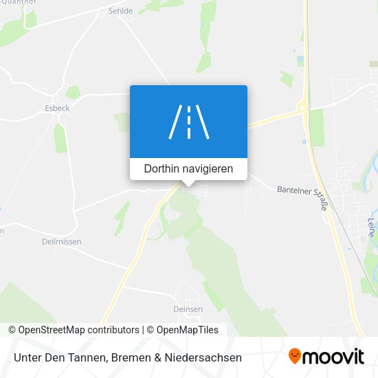 Unter Den Tannen Karte