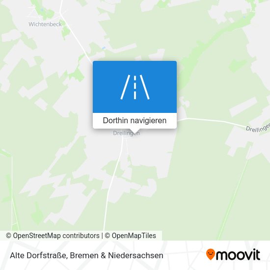 Alte Dorfstraße Karte