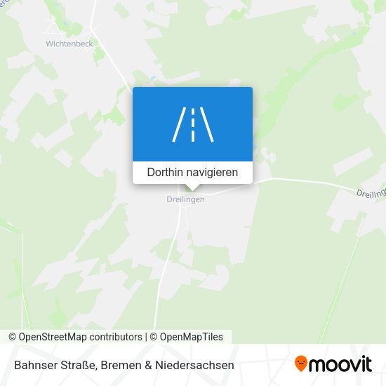 Bahnser Straße Karte