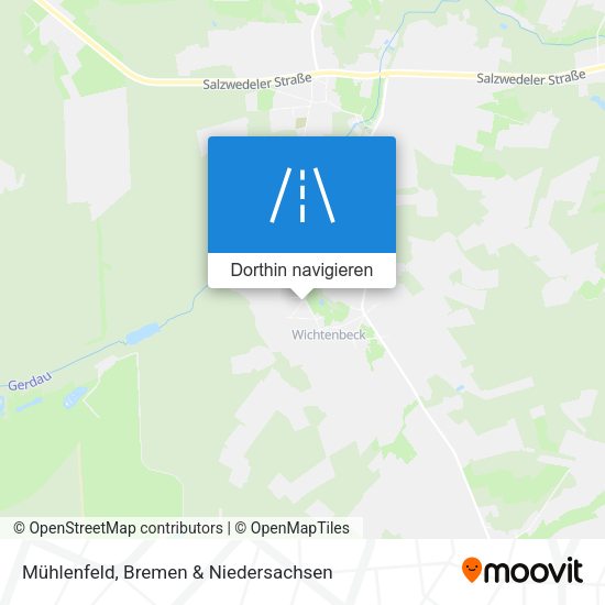 Mühlenfeld Karte