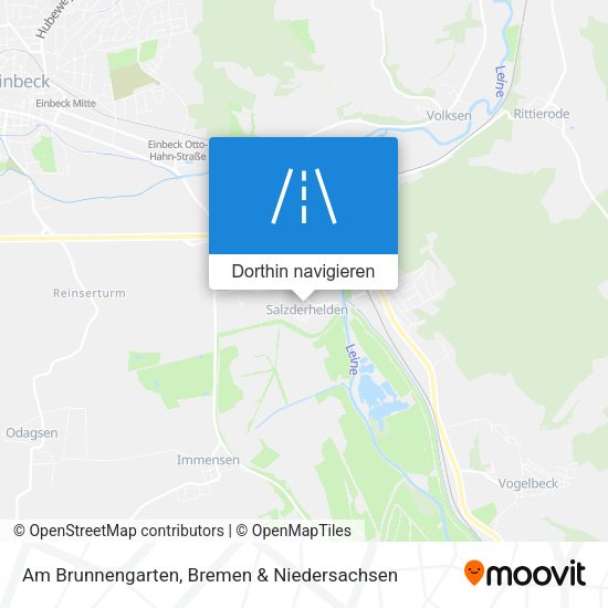 Am Brunnengarten Karte