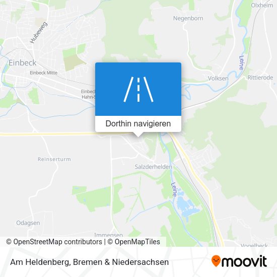 Am Heldenberg Karte
