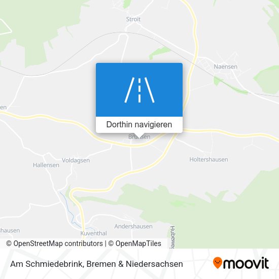 Am Schmiedebrink Karte