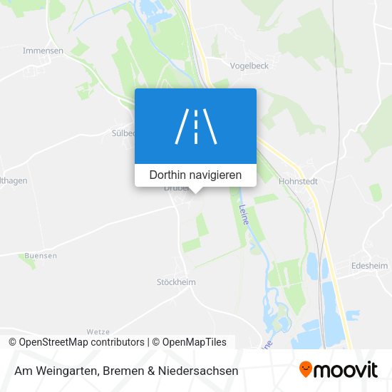 Am Weingarten Karte