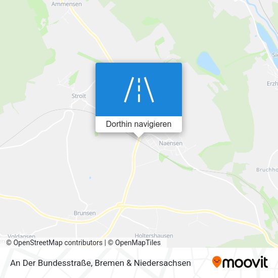 An Der Bundesstraße Karte