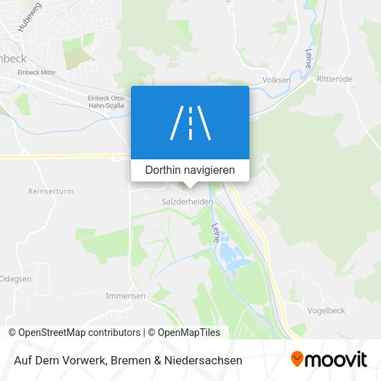 Auf Dem Vorwerk Karte