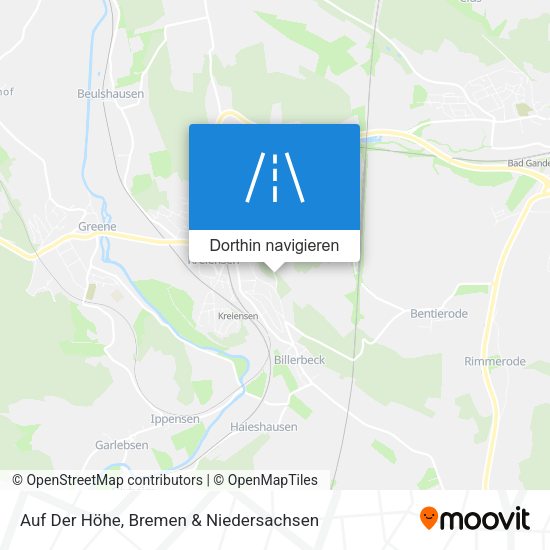 Auf Der Höhe Karte