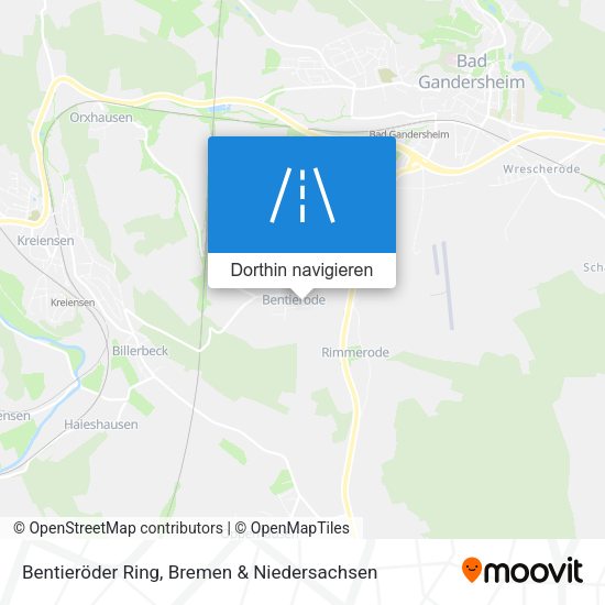 Bentieröder Ring Karte
