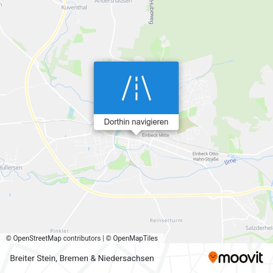 Breiter Stein Karte