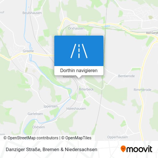 Danziger Straße Karte