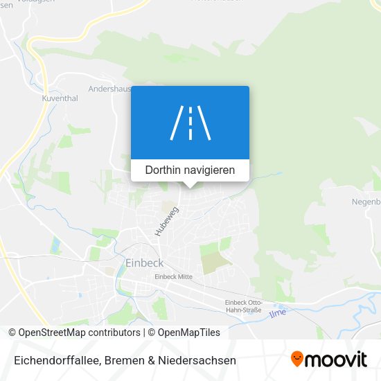 Eichendorffallee Karte