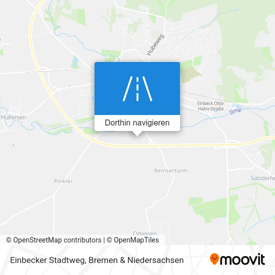 Einbecker Stadtweg Karte