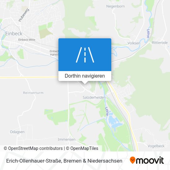 Erich-Ollenhauer-Straße Karte