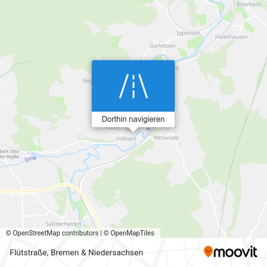 Flütstraße Karte
