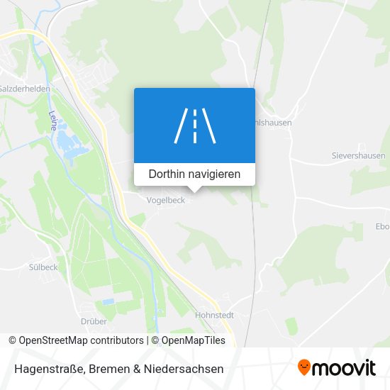 Hagenstraße Karte