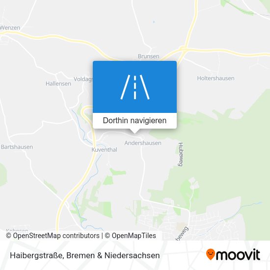 Haibergstraße Karte