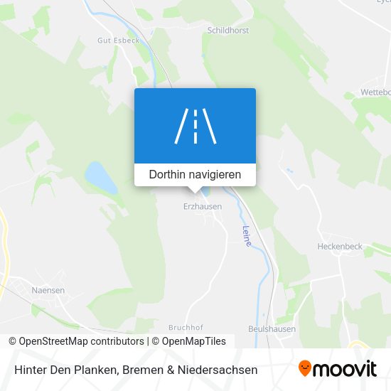 Hinter Den Planken Karte