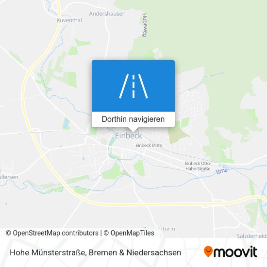 Hohe Münsterstraße Karte