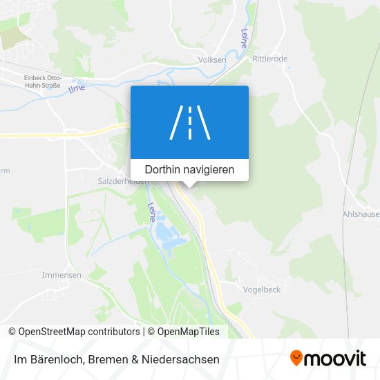 Im Bärenloch Karte