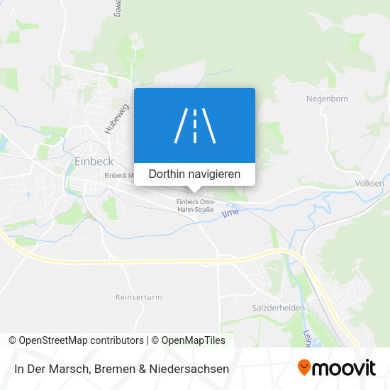 In Der Marsch Karte