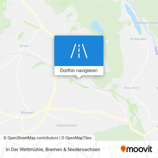 In Der Wettmühle Karte