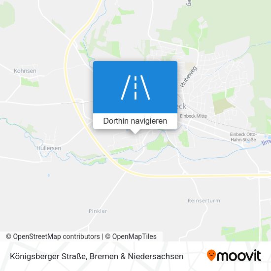 Königsberger Straße Karte