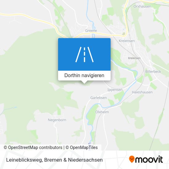 Leineblicksweg Karte