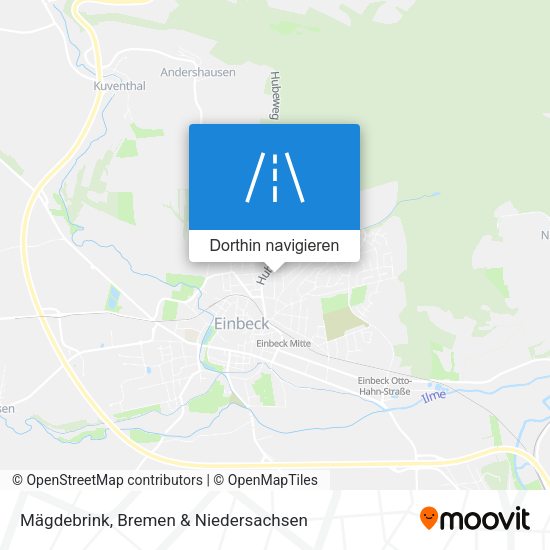 Mägdebrink Karte