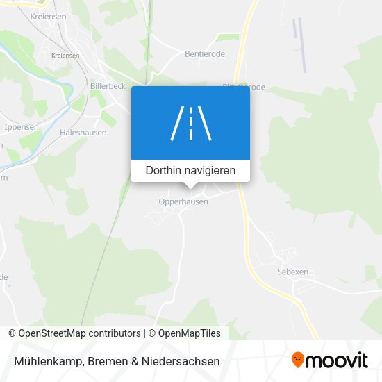Mühlenkamp Karte