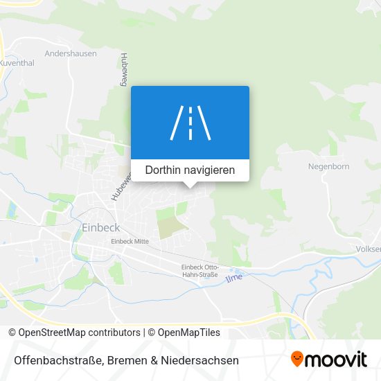 Offenbachstraße Karte