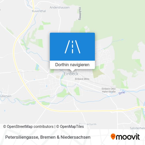 Petersiliengasse Karte