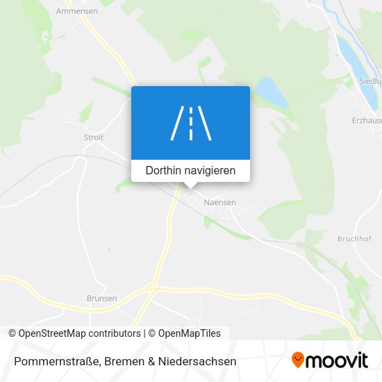 Pommernstraße Karte