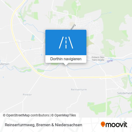 Reinserturmweg Karte