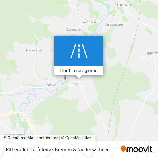 Rittieröder Dorfstraße Karte