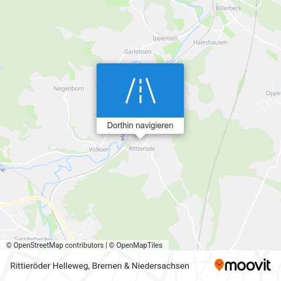 Rittieröder Helleweg Karte