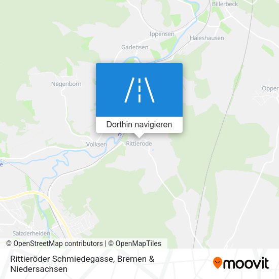 Rittieröder Schmiedegasse Karte
