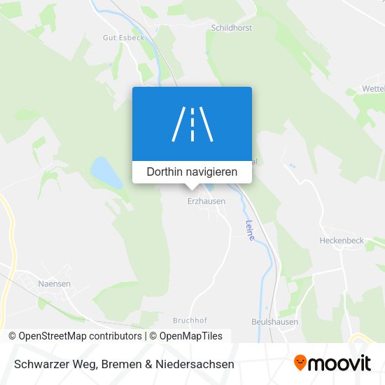 Schwarzer Weg Karte