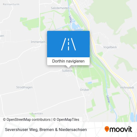 Severshuser Weg Karte