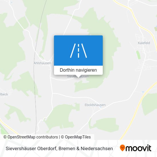 Sievershäuser Oberdorf Karte