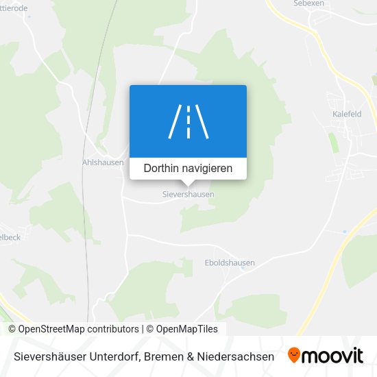 Sievershäuser Unterdorf Karte