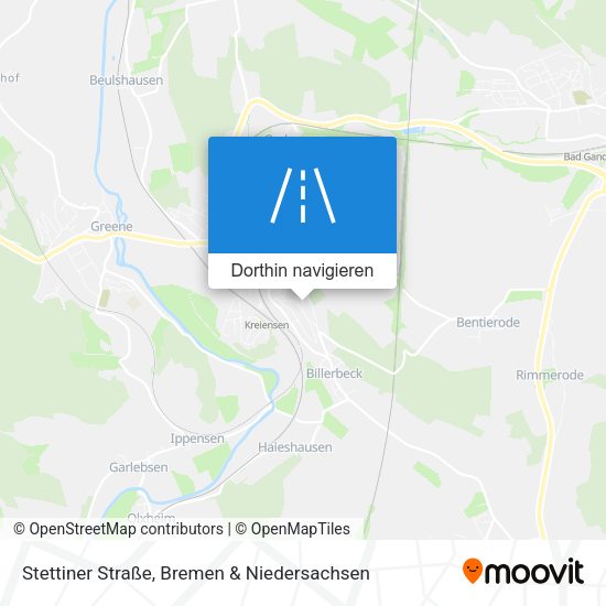 Stettiner Straße Karte