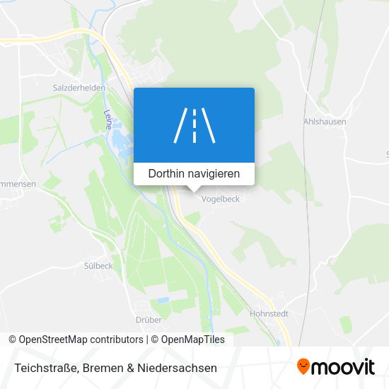 Teichstraße Karte